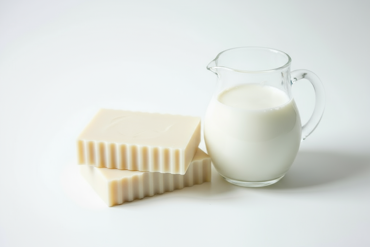 Goats Milk Soap Bar - Unscented natural bar