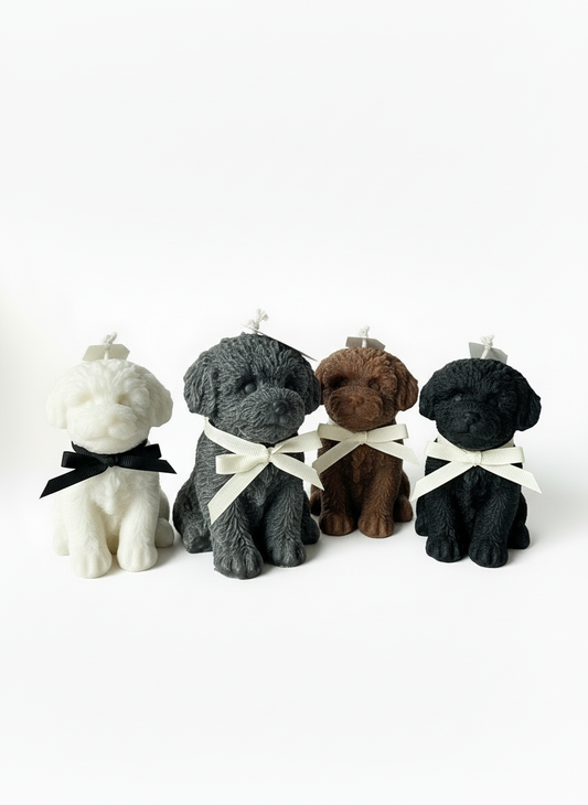 Four Dog Soaps Rearranged